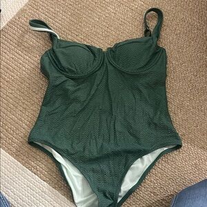 Cupshe Green One Piece Swimsuit